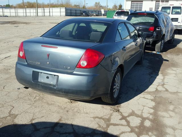 1G2ZG558764119975 - 2006 PONTIAC G6 SE1 BLUE photo 4