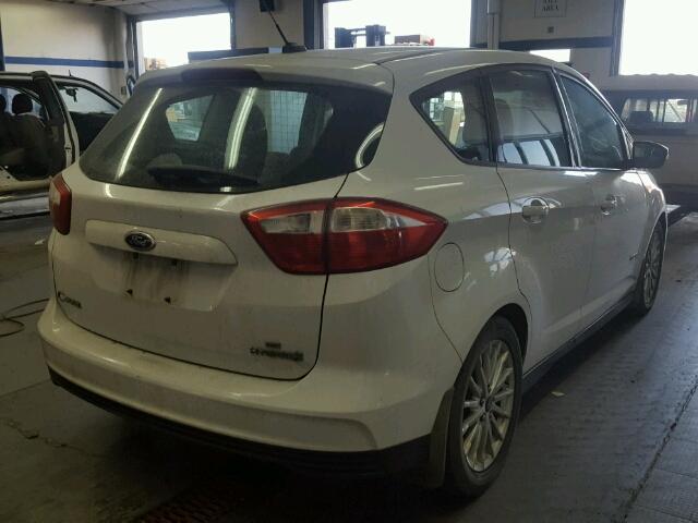 1FADP5AU1DL504711 - 2013 FORD C-MAX SE WHITE photo 4