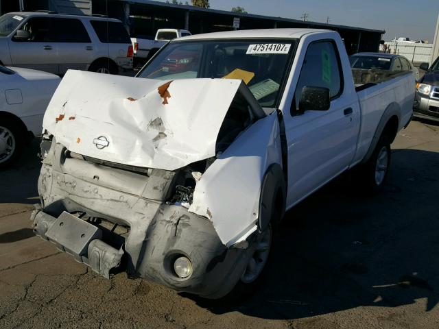 1N6DD21S41C333641 - 2001 NISSAN FRONTIER X WHITE photo 2