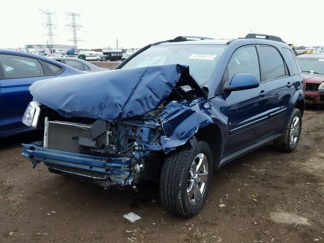 2CKDL43F596210221 - 2009 PONTIAC TORRENT BLUE photo 2