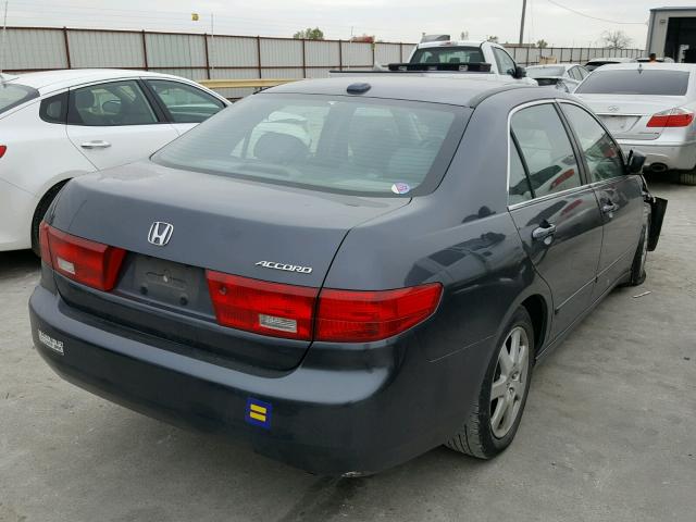 1HGCM66585A017056 - 2005 HONDA ACCORD EX BLACK photo 4