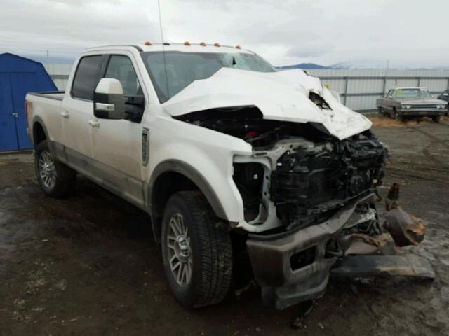 1FT8W3BTXHED43021 - 2017 FORD F350 SUPER WHITE photo 1