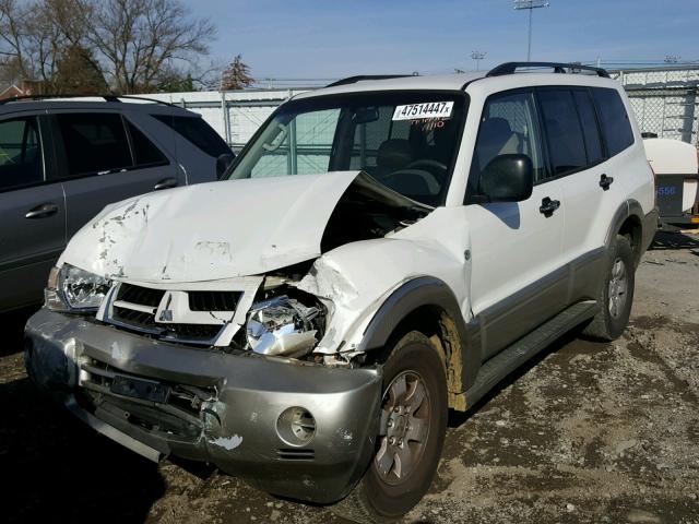 JA4NW31S23J033239 - 2003 MITSUBISHI MONTERO XL WHITE photo 2