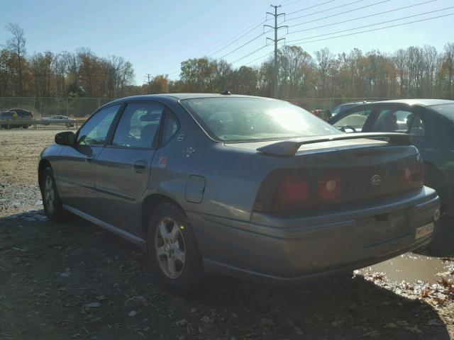 2G1WH55K249134572 - 2004 CHEVROLET IMPALA LS SILVER photo 3