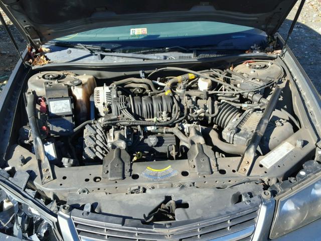 2G1WH55K249134572 - 2004 CHEVROLET IMPALA LS SILVER photo 7