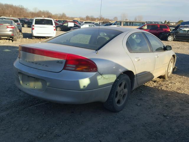 2B3HD76V31H697990 - 2001 DODGE INTREPID R SILVER photo 4