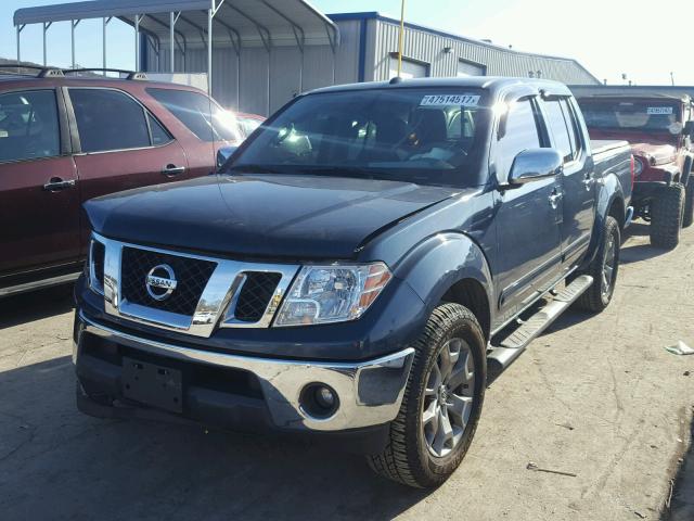 1N6AD0EV5FN721341 - 2015 NISSAN FRONTIER S BLUE photo 2