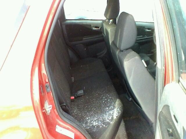 JS2YB5A36C6308641 - 2012 SUZUKI SX4 BASE RED photo 6