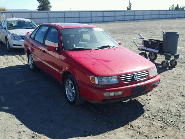 WVWEE83AXTB057759 - 1996 VOLKSWAGEN PASSAT GLX RED photo 1