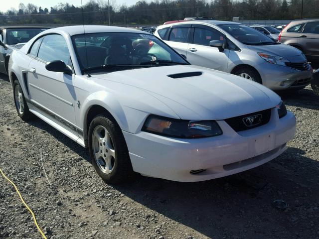 1FAFP40412F140077 - 2002 FORD MUSTANG WHITE photo 1