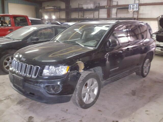 1J4NT1FA6BD139591 - 2011 JEEP COMPASS SP BLACK photo 2