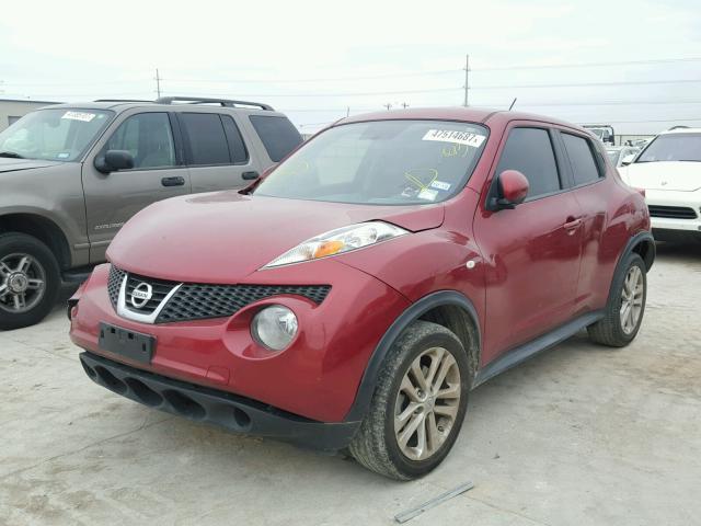 JN8AF5MR3DT220511 - 2013 NISSAN JUKE S RED photo 2