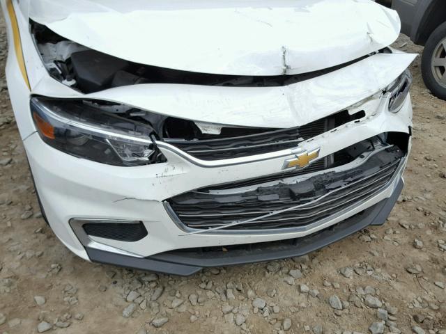 1G1ZC5ST7GF225583 - 2016 CHEVROLET MALIBU LS თეთრი ფოტო 9