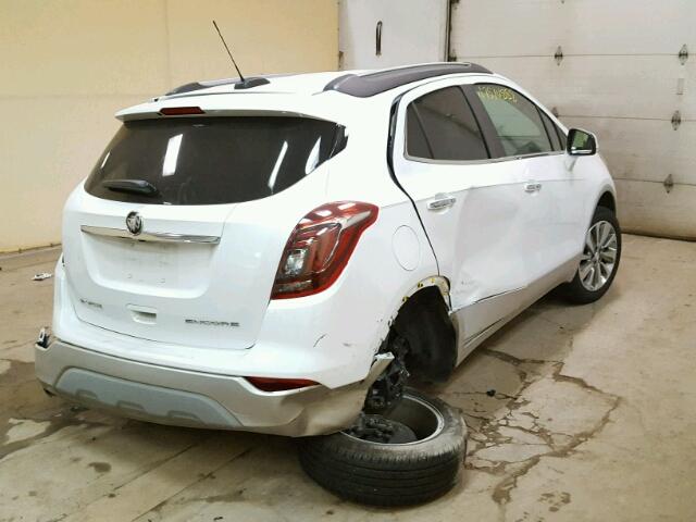 KL4CJASB8HB211164 - 2017 BUICK ENCORE PRE WHITE photo 4