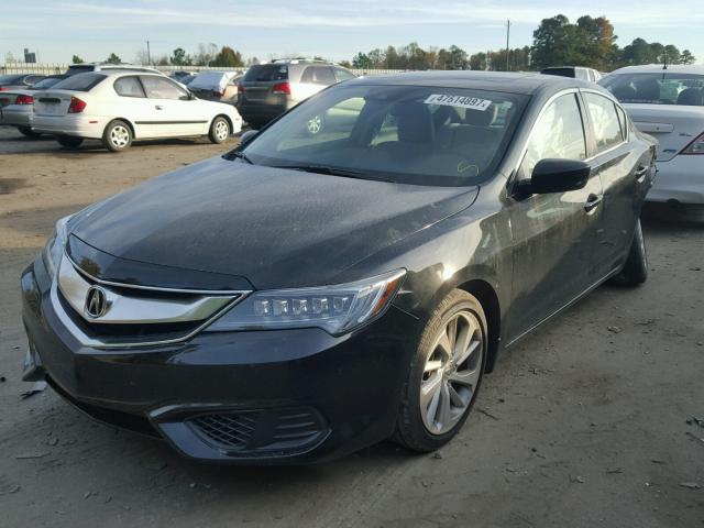 19UDE2F76GA003722 - 2016 ACURA ILX PREMIU BLACK photo 2