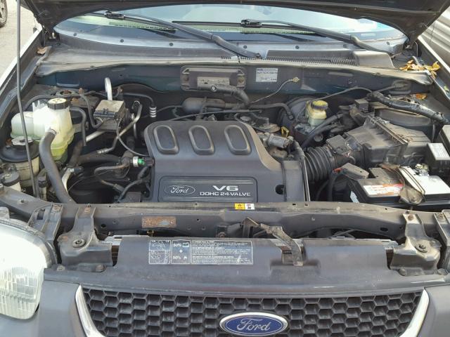 1FMYU04121KC58807 - 2001 FORD ESCAPE XLT BLUE photo 7