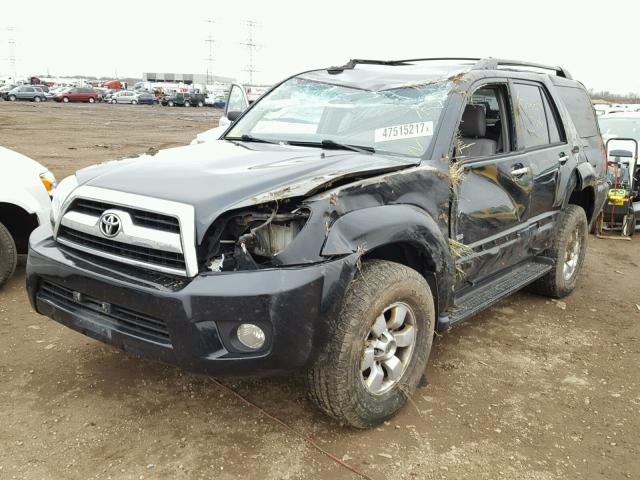 JTEZT14R660024496 - 2006 TOYOTA 4RUNNER SR BLACK photo 2