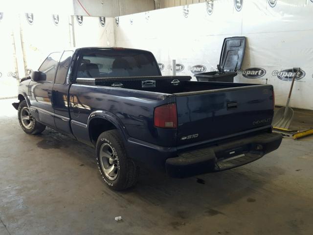 1GCCS19W118248166 - 2001 CHEVROLET S TRUCK S1 BLUE photo 3