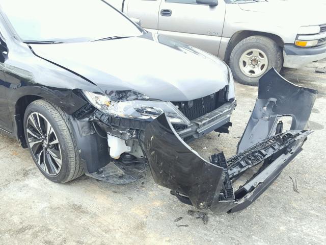 1HGCT1B81GA012757 - 2016 HONDA ACCORD EXL BLACK photo 9