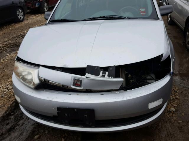1G8AF52F93Z159529 - 2003 SATURN ION LEVEL SILVER photo 7