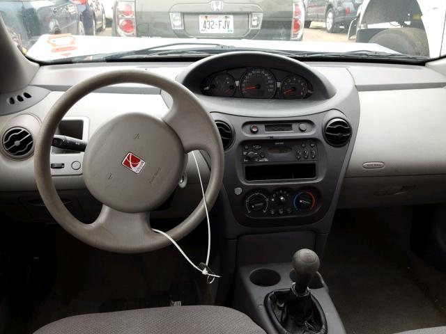 1G8AF52F93Z159529 - 2003 SATURN ION LEVEL SILVER photo 9