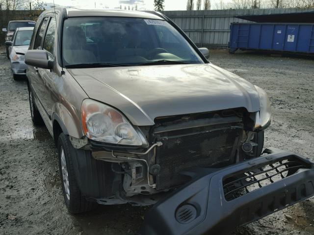 JHLRD78836C033289 - 2006 HONDA CR-V EX TAN photo 1