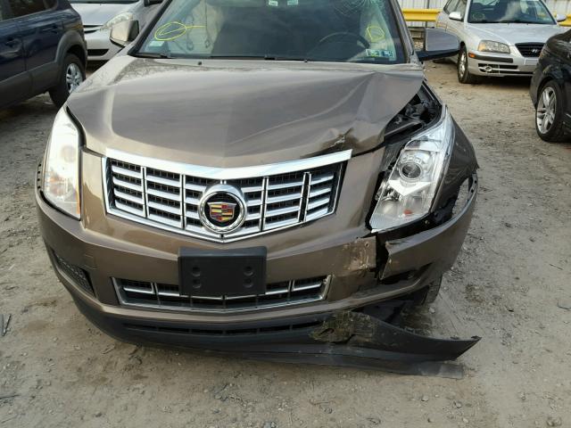 3GYFNAE38ES610677 - 2014 CADILLAC SRX BROWN photo 7