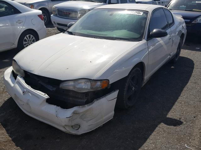 2G1WW12E659117319 - 2005 CHEVROLET MONTE CARL თეთრი ფოტო 2