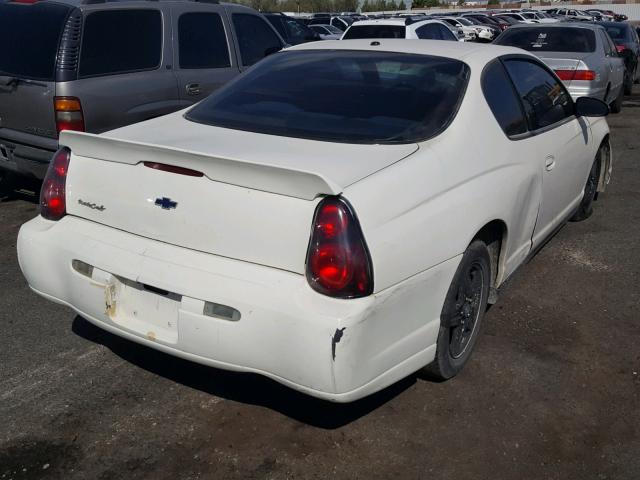 2G1WW12E659117319 - 2005 CHEVROLET MONTE CARL თეთრი ფოტო 4