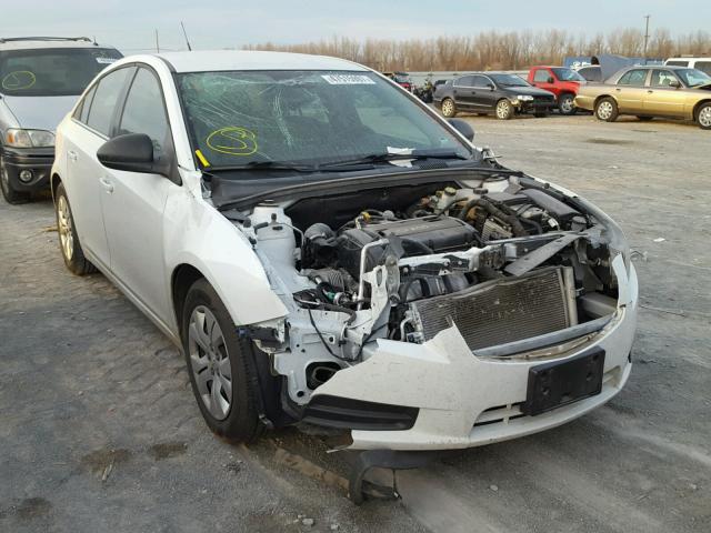 1G1PC5SH1C7347475 - 2012 CHEVROLET CRUZE LS WHITE photo 1