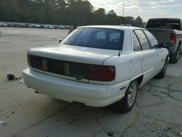 1G3NL55D4SM352290 - 1995 OLDSMOBILE ACHIEVA S WHITE photo 4