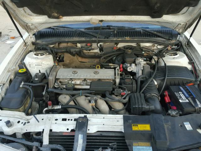 1G3NL55D4SM352290 - 1995 OLDSMOBILE ACHIEVA S WHITE photo 7