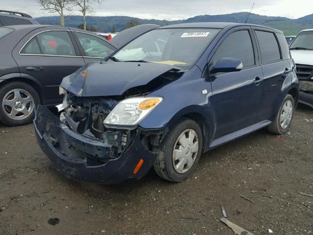 JTKKT624465005130 - 2006 TOYOTA SCION XA BLUE photo 2