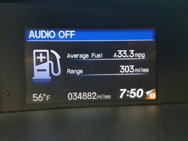 2HGFB2F98EH532137 - 2014 HONDA CIVIC EXL 灰色 照片 8