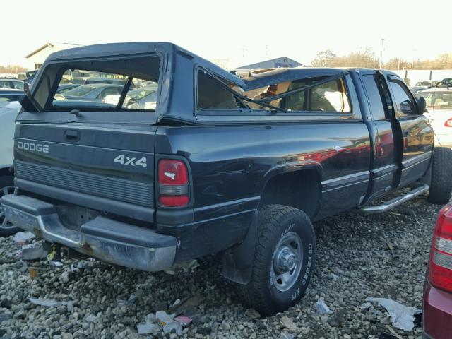 1B7KF23Z0WJ171380 - 1998 DODGE RAM 2500 BLACK photo 4