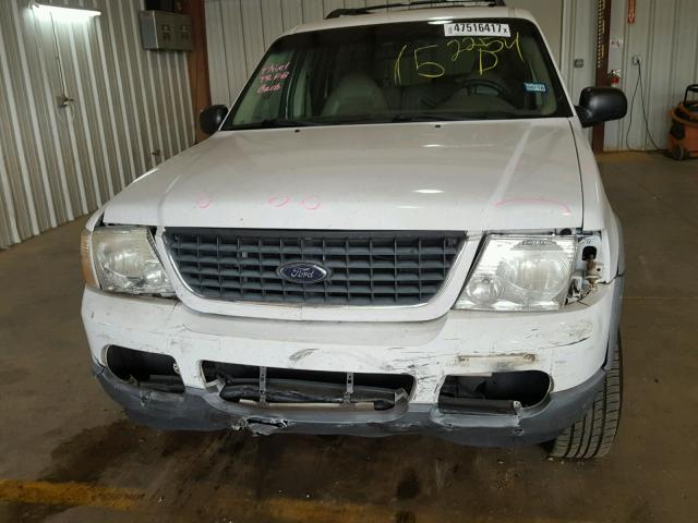 1FMDU63E92ZA12254 - 2002 FORD EXPLORER X WHITE photo 9