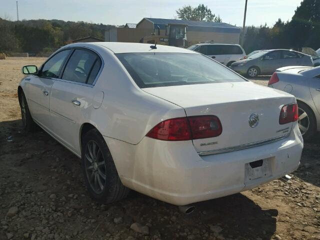 1G4HE57Y07U101793 - 2007 BUICK LUCERNE CX WHITE photo 3