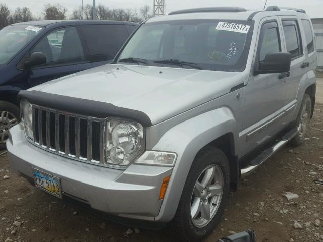 1J4PN5GK8AW153075 - 2010 JEEP LIBERTY LI SILVER photo 2