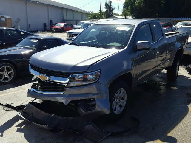 1GCHSCEA0J1118562 - 2018 CHEVROLET COLORADO L GRAY photo 2