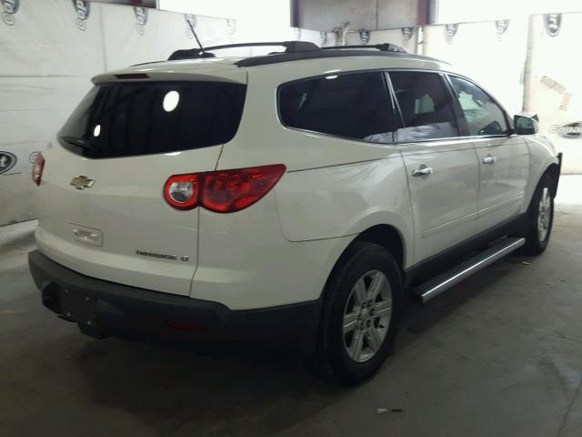 1GNKRJED9CJ363726 - 2012 CHEVROLET TRAVERSE L WHITE photo 4