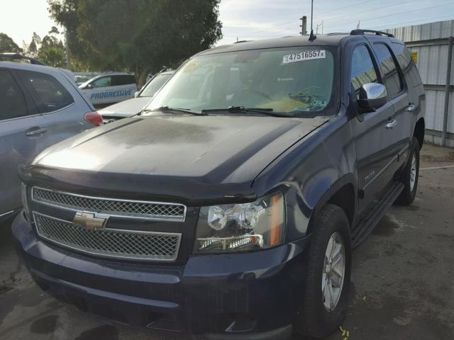 1GNFC13CX8R247974 - 2008 CHEVROLET TAHOE C150 BLUE photo 2