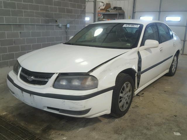 2G1WH52K739263300 - 2003 CHEVROLET IMPALA LS WHITE photo 2