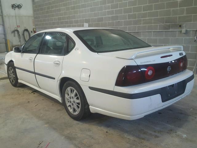 2G1WH52K739263300 - 2003 CHEVROLET IMPALA LS WHITE photo 3