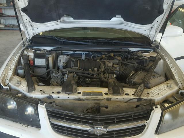 2G1WH52K739263300 - 2003 CHEVROLET IMPALA LS WHITE photo 7