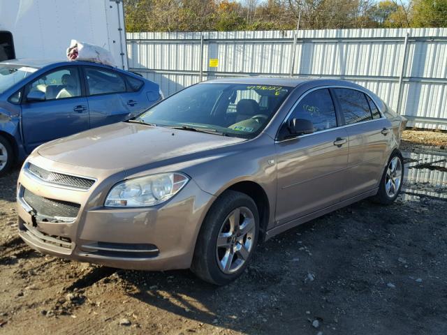 1G1ZG57B38F178946 - 2008 CHEVROLET MALIBU LS TAN photo 2