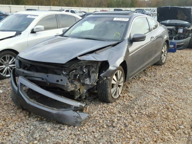 1HGCS12788A015943 - 2008 HONDA ACCORD EX GRAY photo 2