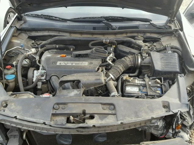 1HGCS12788A015943 - 2008 HONDA ACCORD EX GRAY photo 7