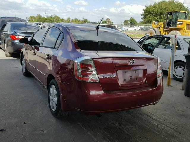 3N1AB61E28L620166 - 2008 NISSAN SENTRA 2.0 RED photo 3