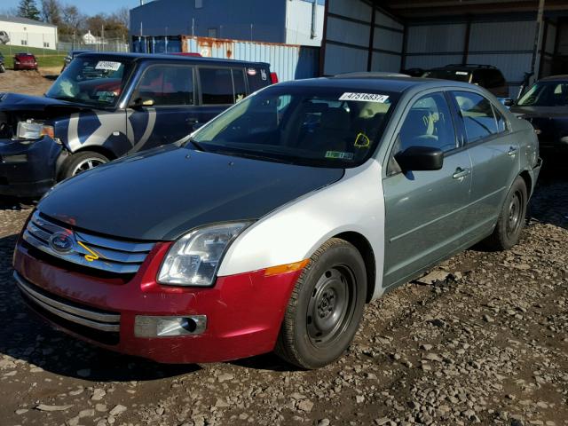 3FAFP06Z26R205765 - 2006 FORD FUSION S GRAY photo 2