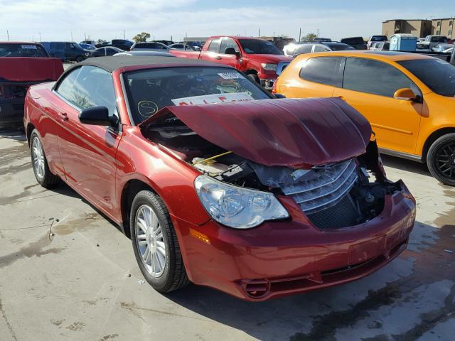 1C3LC45B09N543889 - 2009 CHRYSLER SEBRING LX RED photo 1